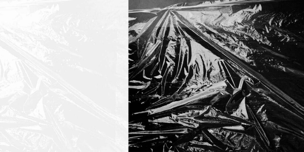 crumpled Plastic Wrap Transparent Texture Realistic plastic wrap texture